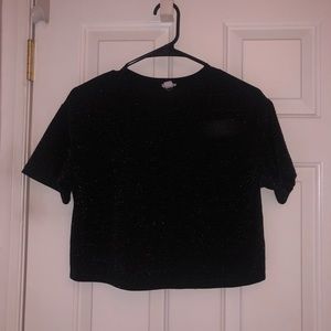Sparkly Garage Cropped Top